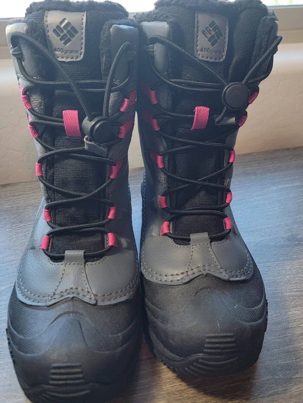 Columbia Big Kids Bugaboot Celsius Snow Boots Size 6